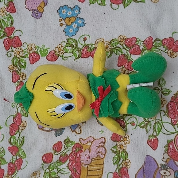 Vintage Tweety Bird Robin Hood Plush - Picture 1 of 5